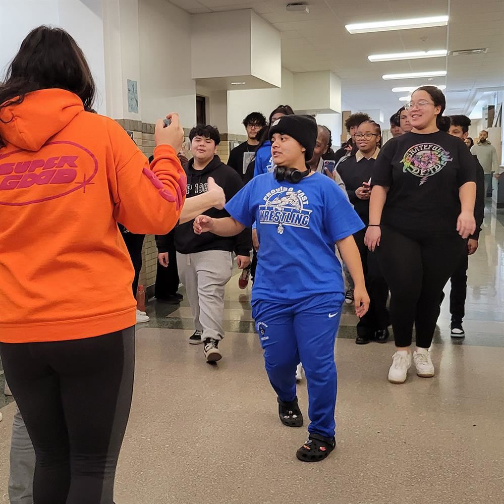 Proviso East Sends Wrestler to State with Parade